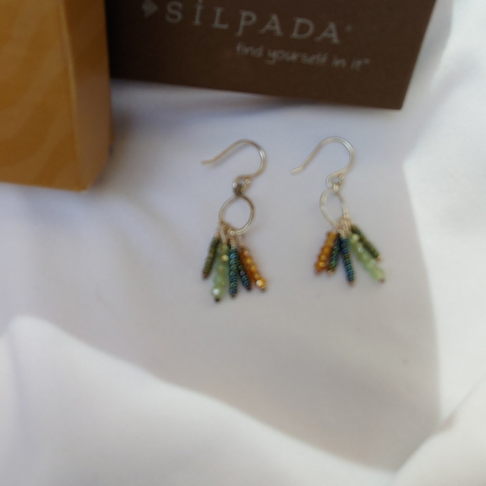 Silpada 'Tropical Palms'Earrings